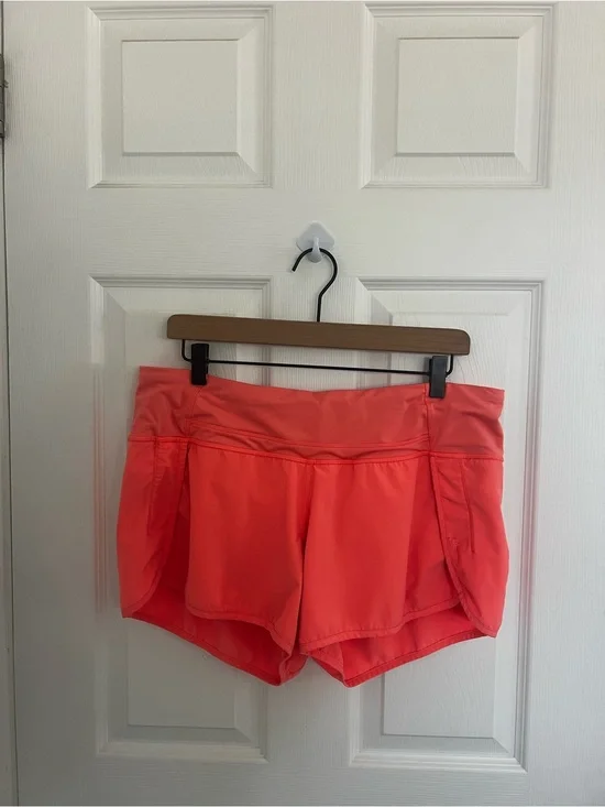 lululemon athletica Coral Active Running Shorts