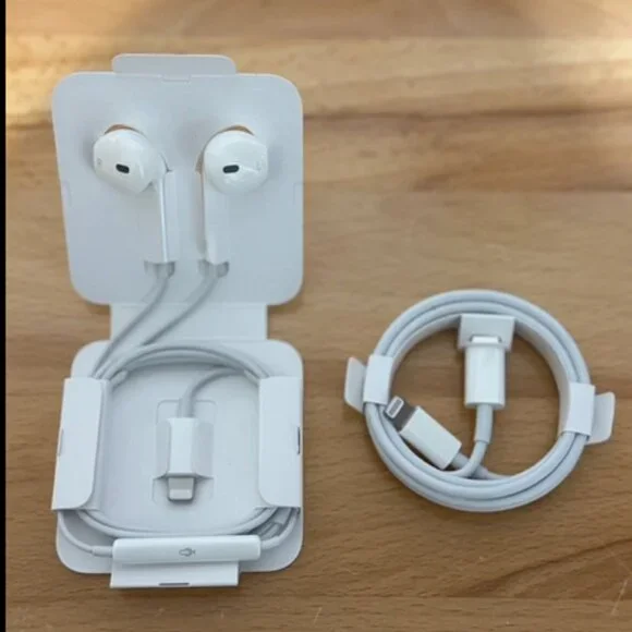 Original Headphones for iPhone & Charger