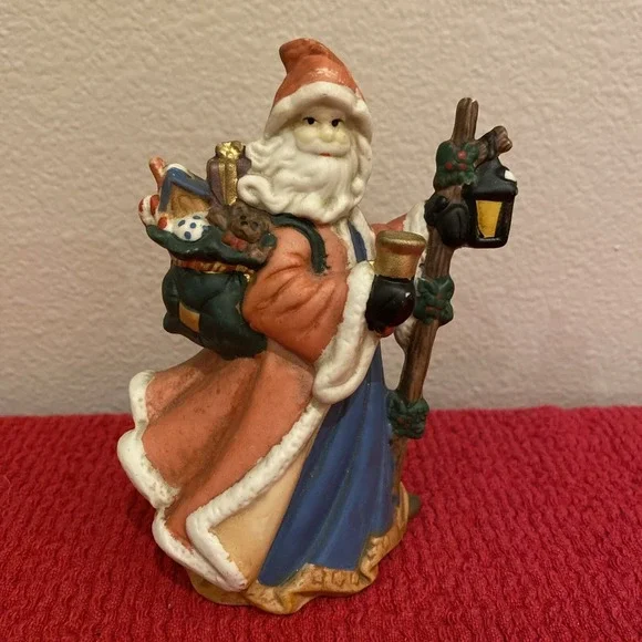 Porcelain‎ Santa Clause bell Christmas