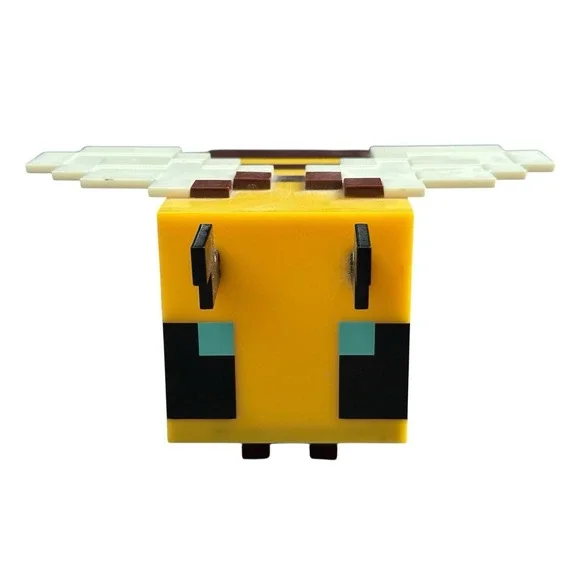 Minecraft Yellow Bee Figural Mood Light 5 Inches Tall Tested‎ And Working