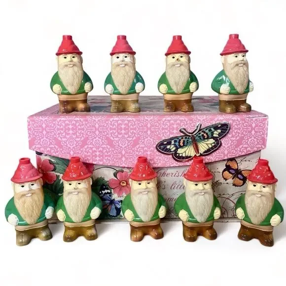Gnome Patio Replacement Bulb Covers Gnome Decor Lightweight Plastic