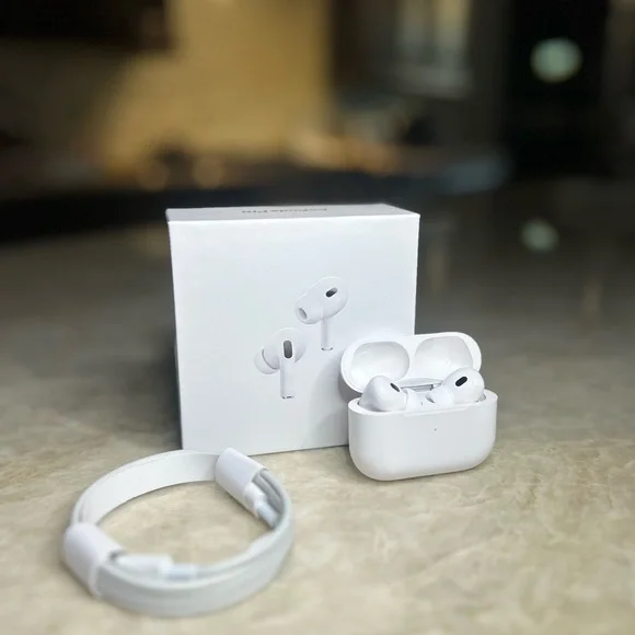Apple AirPods Pro with Wireless Charging Case - White