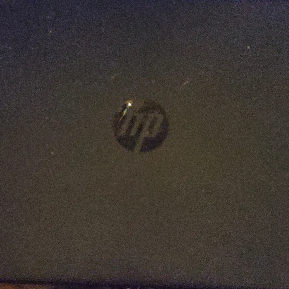 Hp laptop it's black