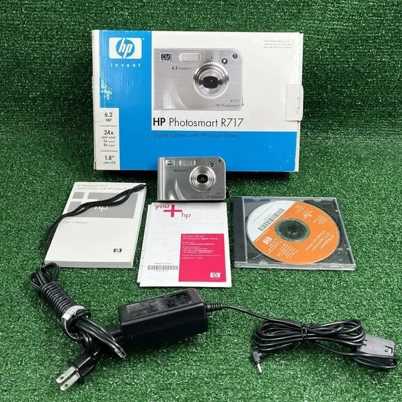 HP PhotoSmart R707 5.1MP Digital Camera With HP Instant Share For‎ Parts