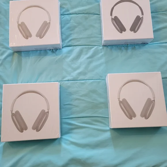 Wireless Over-Ear Headphones - Silver