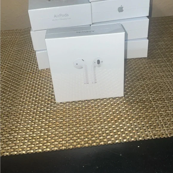 Apple AirPods White Headset with Minimalist Design