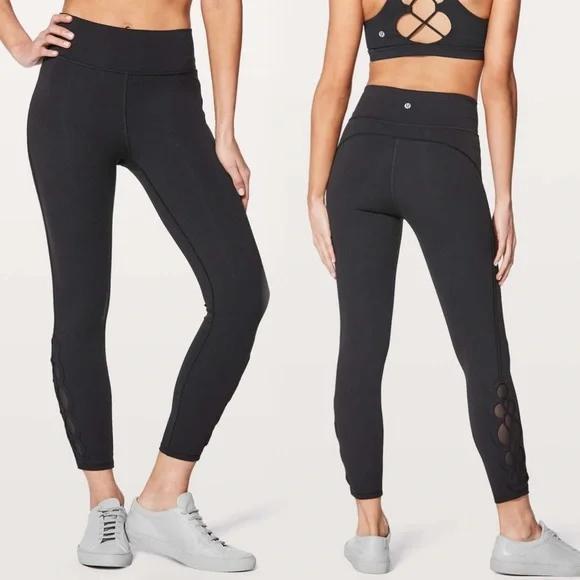 Lululemon Athletica Tied To It 7/8 Tight 25