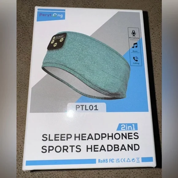 NEW~ Sleep Headphones Sports Headband - Green