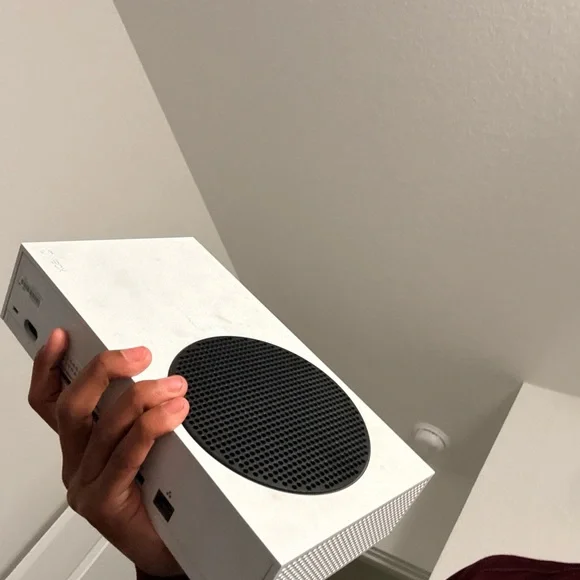 White Xbox Console