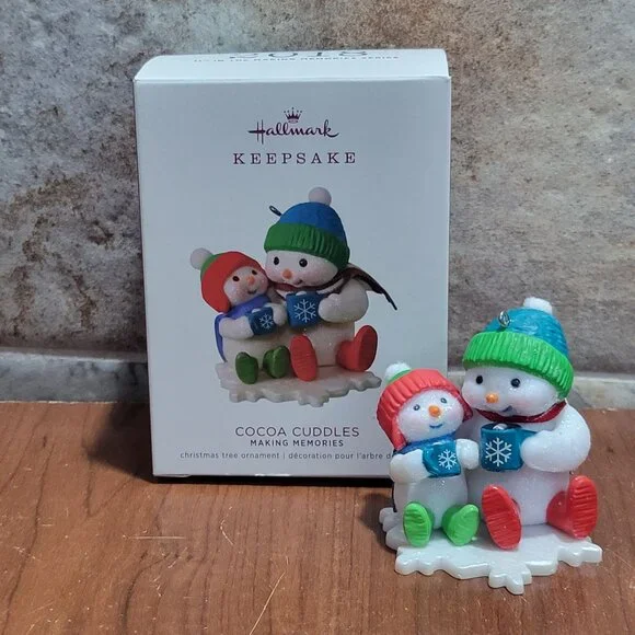 Hallmark Christmas Ornament Cocoa Cuddles Making Memories 2018