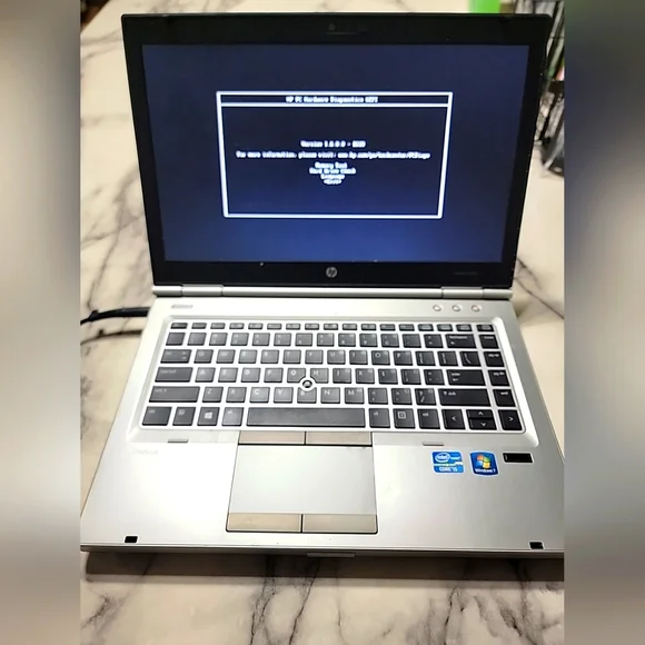 HP EliteBook 8470p Window's 7 Pro Working Missing Battery