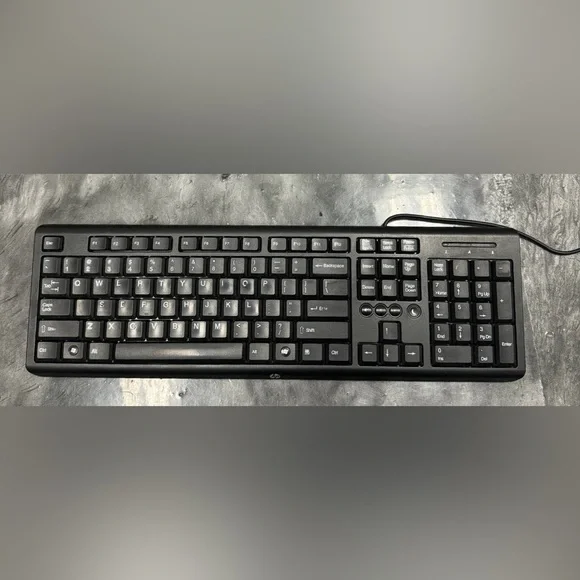 HP SK-2085 USB Wired PC Computer Keyboard (109532-3B) H7