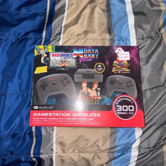 Arcade Gamestation Wireless Console - Black and Red