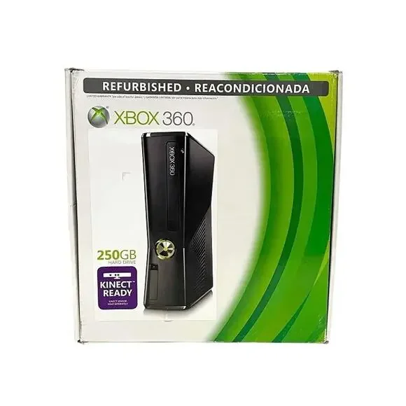 Xbox 360 Console 250GB – Refurbished, Boxed, Kinect Ready