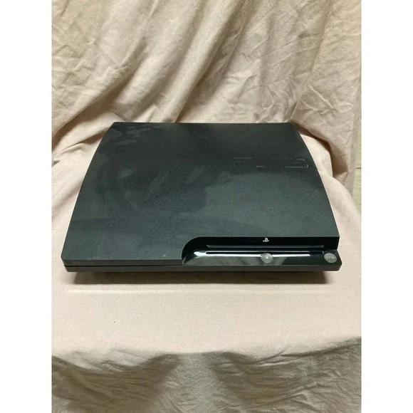 Sony PlayStation 3 PS3 Slim 120GB Black Gaming Console Only CECH-2001A