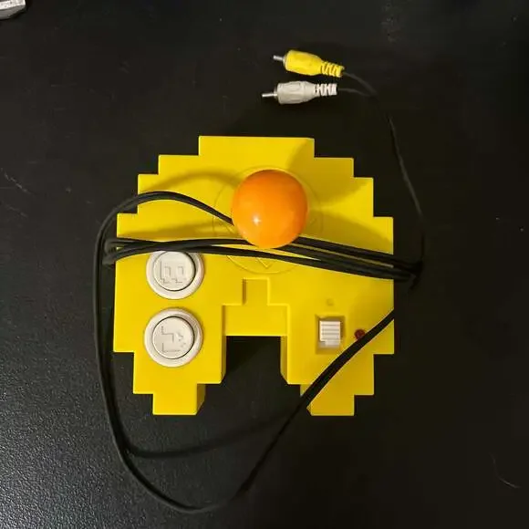 Namco Bandai 2012 Pac-Man 12-in-1 TV Plug N Play Video Game Joystick