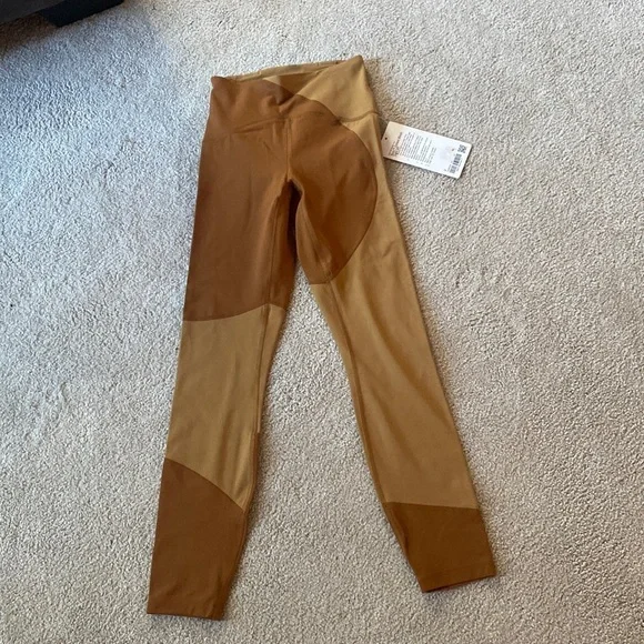 Lululemon Nulu Colour Block High-Rise Tight 25