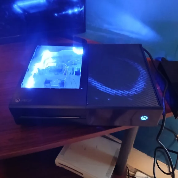 2015 sparkly Blue xbox one console