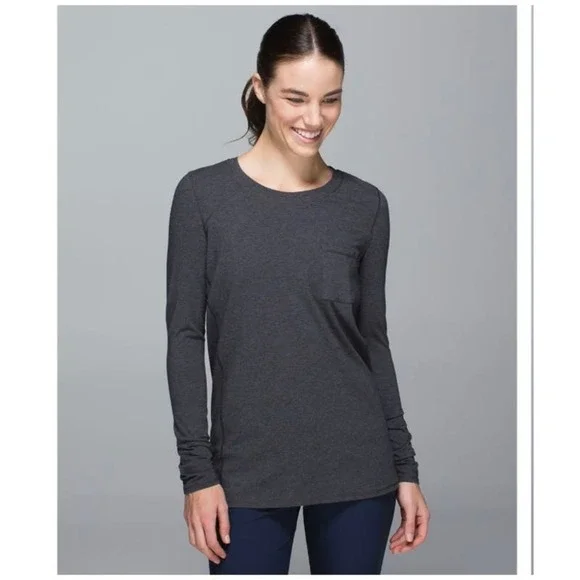 Lululemon Find Your Zen Long‎ Sleeve Active Top