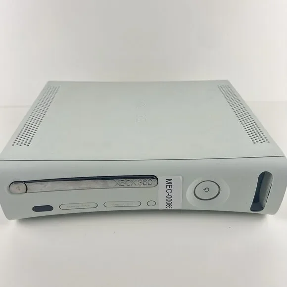 Xbox 360 Original Model White, Powers On But No Video, PARTS ONLY, READ