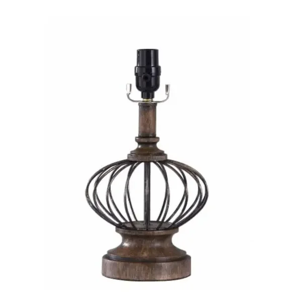 New StyleCraft Table Lamp - Brown Vintage Style