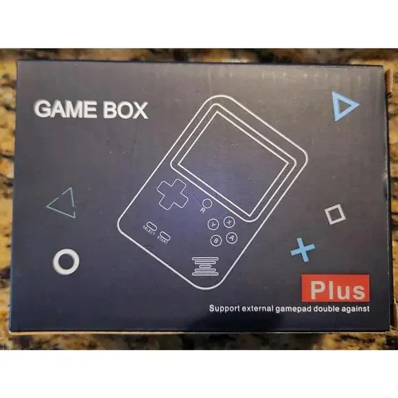 🔥Brand new in box!! Game Box - Hand Held Game System, Black 400 Games Green🔥