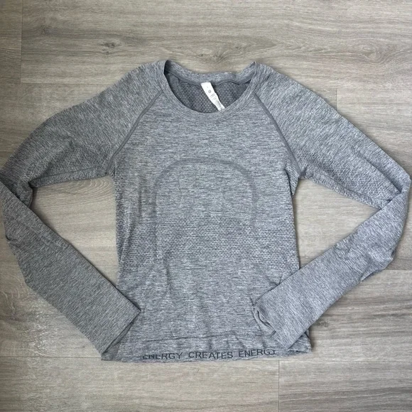 Lululemon swifty long sleeve shirt waist length
