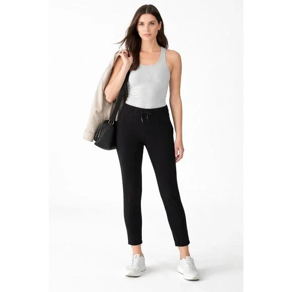 Lululemon On the Fly‎ 7/8 Pant Luxtreme Black Mid-Rise Jogger Size 8