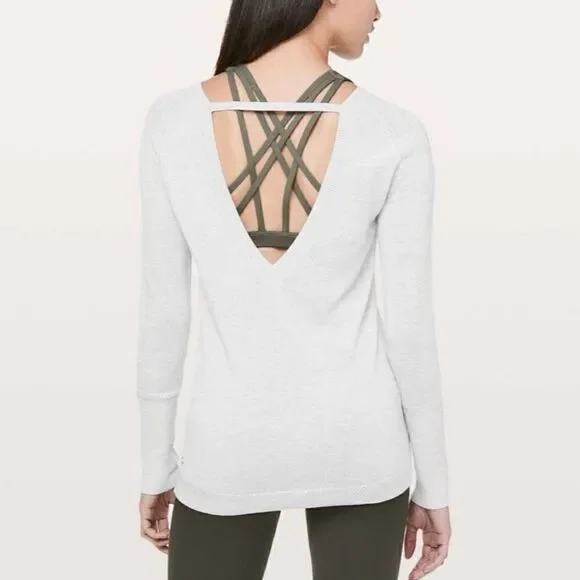 Lululemon Athletica Unity Drop Back Sweater 4