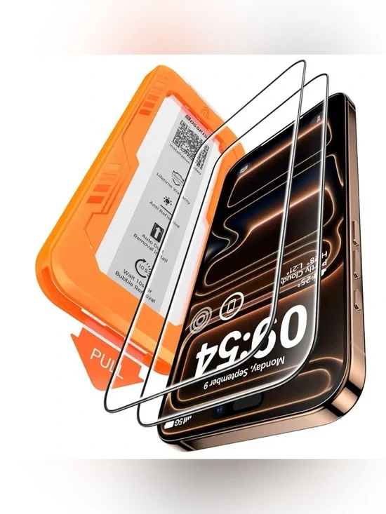 BossKiss Screen Protector for iPhone 17 Pro Max 6.9-inch