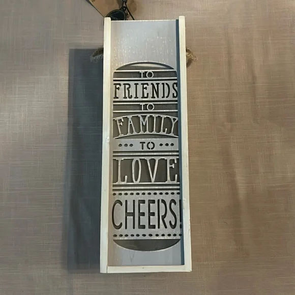 NWT Demdaco lantern/wine caddy