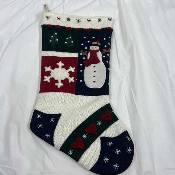 2004 Prima Creations Snowman Christmas Stocking 17
