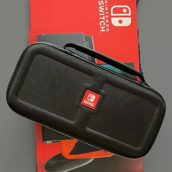 Nintendo Switch Black Carrying Bundle - Like New Case