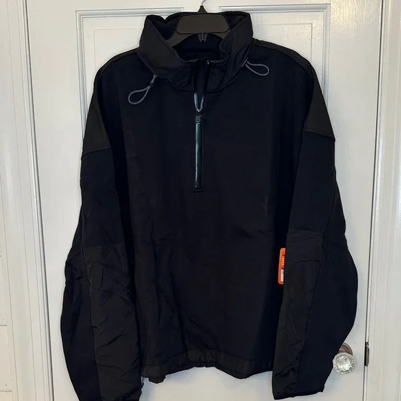 Bass Outdoor Black‎ Convertible Hoodie size XXL NWT