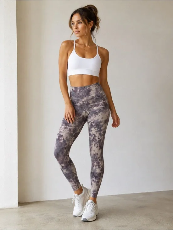 Lululemon Align High-Rise Leggings Diamond Graphite Purple Size 2