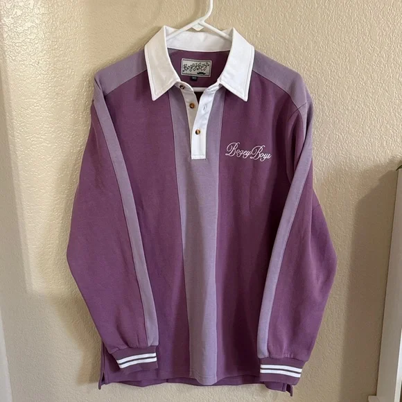 Bogey Boys Purple Rugby/Golf Shirt