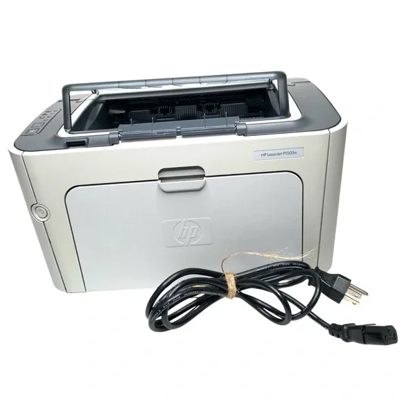 HP LaserJet P1505N Standard Laser Printer NO TONER TESTED