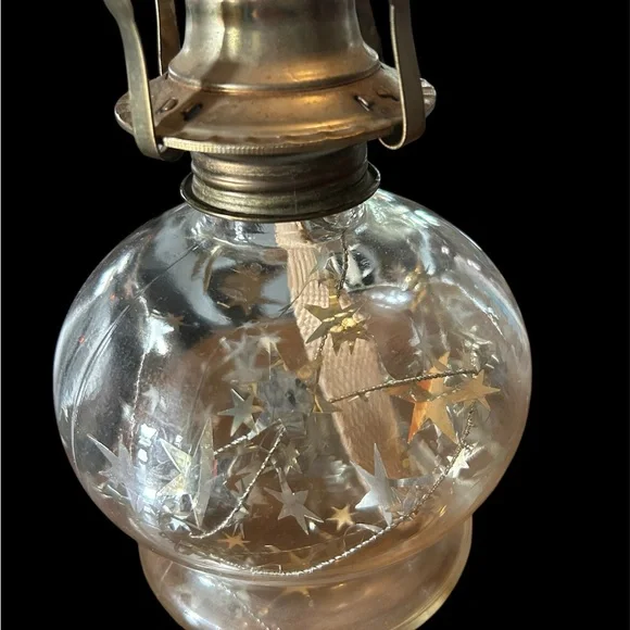 Starry Glass Oil Lamp