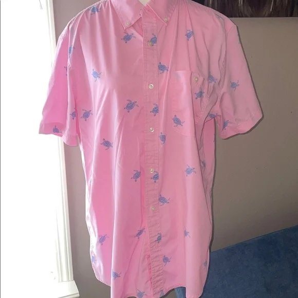 Croft & Barrow Pink Slim Fit Performance Shirt