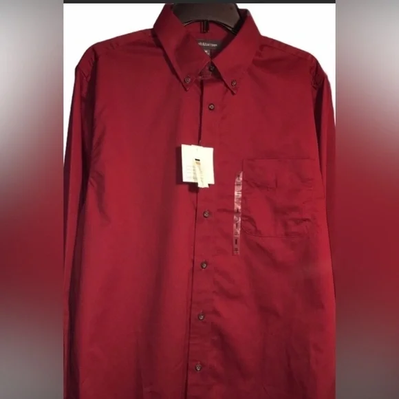 NWT Croft & Barrow Long Sleeve Dress Shirt