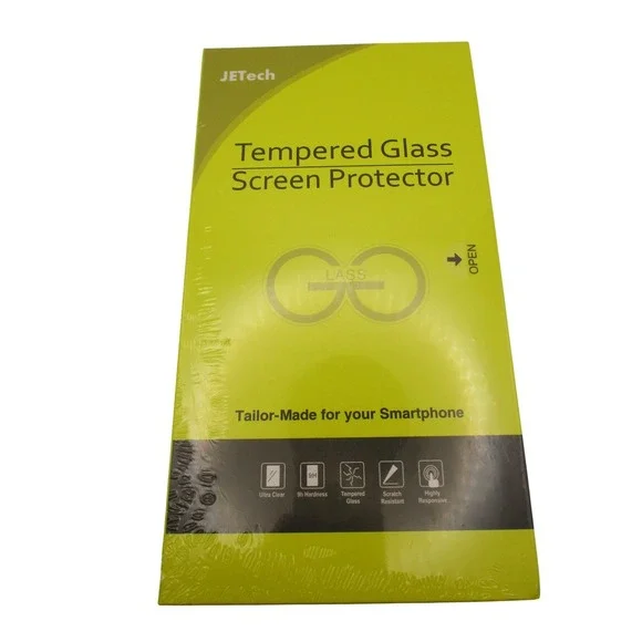 JETech iPhone 14 6.7inch Tempered Glass Screen Protector 3-Pack HD Clear 9H
