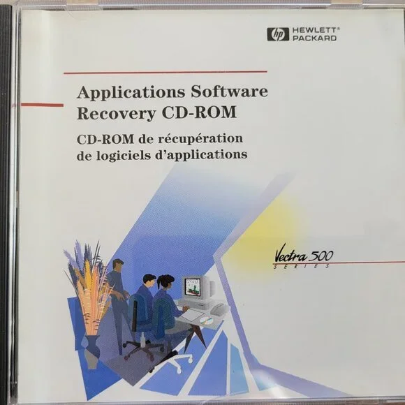Vintage - HP Applications Software Recovery CD-ROM for Vectra 500, 1996