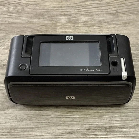 HP Photosmart A636 Digital Photo Inkjet Printer with 4.8 inch Touchscreen