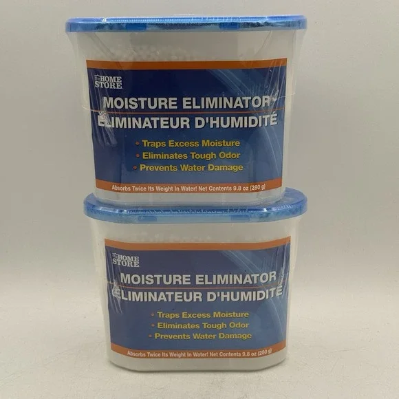 Moisture Eliminator‎ Charcoal Campers Basements Closets Gun Safes Home (2) Pack