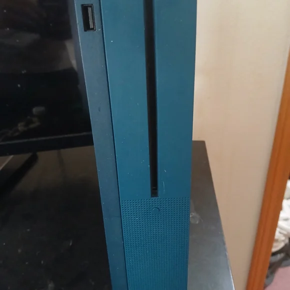 Blue Gaming Console