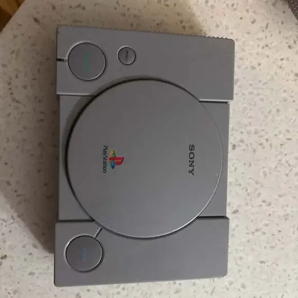 Sony PlayStation 1 PS1 Gray Console (SCPH-9001) Bundle Tested Works