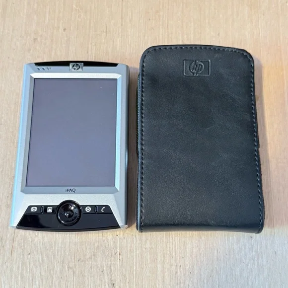 HP iPaq Pocket PC w/Case/Pens/SDCard “UNTESTED”No Charger Read Info Below!!
