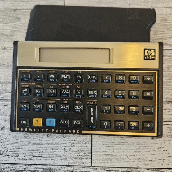 Hewlett Packard 12C Financial Calculator