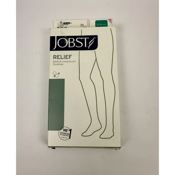 JOBST RELIEF COMPRESSION STOCKINGS / 20-30mmHg / XL/ Beige / 114624