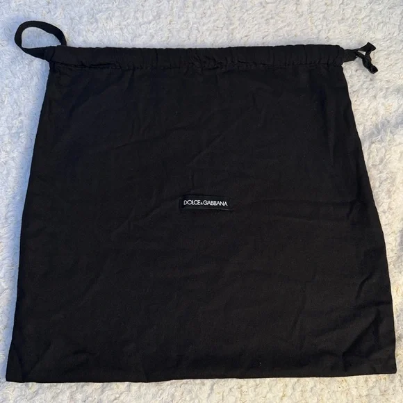 Dolce & Gabbana Black Storage Dust Bag‎